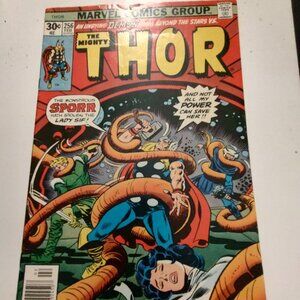 THE MIGHTY THOR # 256 LURKER IN THE DARK BY LEN WEIN  PENCILS BY JOHN BUSCEMA